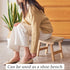 Kitsanery Foot Stool,Ottoman,Bamboo Small Sofa Foot Rest Under Desk,Extra Seating for Living Room, Bedroom and Kitchen