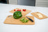 Lipper International Bamboo Wood Thin Cutting Board with Oval Hole, Assorted Sizes, Set of 3