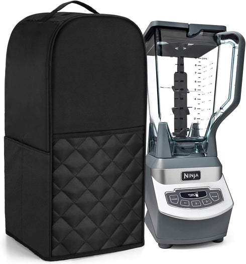 Luxja Black Quilted Blender Cover Compatible with Ninja Foodi