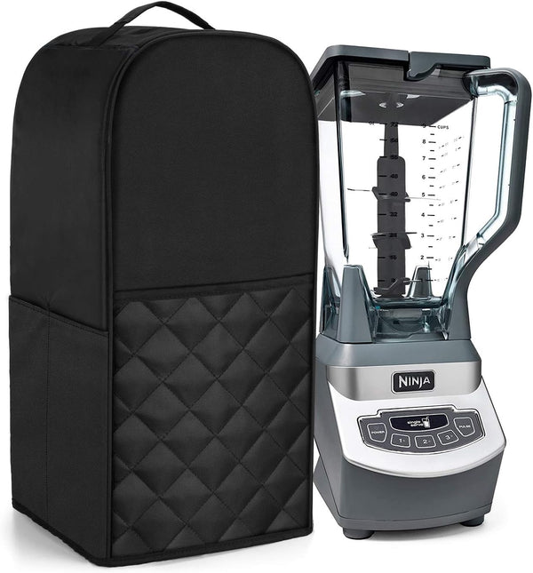 Luxja Black Quilted Blender Cover Compatible with Ninja Foodi