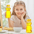 36 Transparent(240 Ml/ 8 oz) Thenshop Pcs Honey Bear Bottle,Plastic Honey Squeeze Bottle,Honeybear Squeeze Jars,Cute