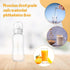 Norme Baby Shower Bottles 9.5 oz Plastic Bulk Baby Bottles for Shower Decorations (White, 24 Pcs)