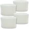 PUREBURG 4-Pack HAC-504 Humidifier Wick Replacement Filters Compatible with Honeywell HAC-504, HCM-350, HEV355