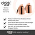 OGGI Copper Plated Bottle Stopper Set of 2 - Stylish Wine Saver Stoppers with Airtight Levers