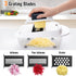 8 All-in-1 Blade Vegetable Chopper Mandoline Slicer with Container, Food Chopper, Onion Chopper, Veggie Cutter