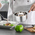 Herogo 2Qt Stainless Steel Saucepan with Lid, Rust Free & Dishwasher Safe for Gas Electric Stove Top