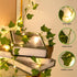 Alabeila Nest Vines,33ft 100 Fake Plants LED Artificial Ivy Garland with Fairy Lights,for Home Living Room Bedroom wall