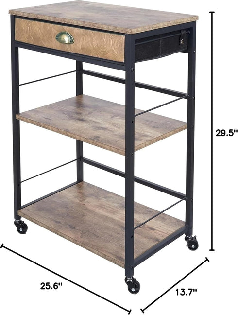 X-cosrack Storage,3 Coffee Bar Cabinet with Tier Coffee Bar Carts for The Home Buffets & Sideboards,Coffee Station