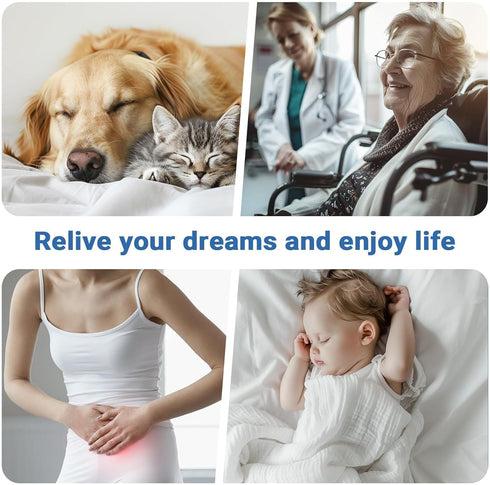 Full Size Mattress Protector, 100% Waterproof Quilted Cover, Soft & Cooling Mattress Pad with Deep Pocket 6"-21"