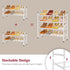 Closet 2 28-41 Closet, Tajsoon Expandable Shoe Rack for Tier, Adjustable & Stackable Shoe Shelf Storage, Metal Shoe