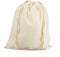 ToteBagFactory Cotton Drawstring Muslin Pouches - Drawstring Favor Bags (Pack of 12) (10" x 12")