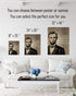 Abraham Lincoln Historic Quote Wall Art Decor, Unframed 16x20 Inch Poster, Motivational Print, Inspirational Gift