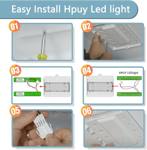 W11043011 LED Light Compatible with Kenmore Maytag Amana Whirlpool Refrigerator Module Replace W10866538