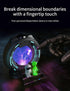XGHJ Northern Lights Projector Stargate Galaxy Night Light Plasma Globe Lamp with White Noise Sound Machine , Bluetooth