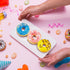 8 1. 78" Chalyna Pcs Small Donut Stress Ball, Squeeze Fake Doughnut Slow Rising Stress Relief Models Fake Food Cakes