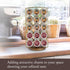 MyGift Modern Brass Tone Plated Metal and Brown Mango Wood Coffee Pod Holder Stand, Handcrafted in India