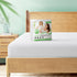 TASTELIFE Premium 3D Air Fabric Twin Size Waterproof Mattress Protector Pad - Ultra-Soft, White