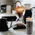 Glass Coffee Nuts Canister, Airtight Storage Jar with Bamboo Lids for Home Kitchen Storing Candy & Spices