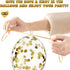 Black and Gold Balloon Garland Kit, 114Pcs Latex Party Balloons for Birthday, New Years, Wedding Decorations