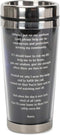 Police Officer Prayer Come Home Safely Stainless Steel Travel Mug with Lid, 16 Ounce