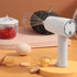 3 Speed Electric Hand Mixer, Portable Whisk Milk Foam Maker, Handheld Electric Mixer with Chopper for Home