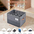 Chewlish Closet, (2, Shoe Organizer for Foldable Shoe Box Storage Containers with Clear Cover, Smooth Zipper