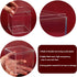 Kamehame Acrylic Boxes for Display, 3 Pack Clear Plastic Square Cube, 3.3x3.3x3.3Inch Small Storage Boxes with Lid