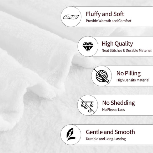 50x60-Inch Cute Dog Paw Print Theme Blanket Lightweight and Compact for Easy Folding, Anti-Pill, Wrinkle-Resistant