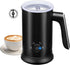 YSSOA Electric Milk Frother, 4-in-1 Automatic Battery Operated Whisk Drink Mixer for Coffee, Frappe, Latte, Matcha, Hot