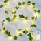 suddus Fake Vines with Lights Battery Operated, 20 LED 6.56FT Ivy Garland