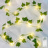 suddus Fake Vines with Lights Battery Operated, 20 LED 6.56FT Ivy Garland