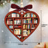 Book Ornament, Book Lovers Gifts - Book Ornaments for Christmas Tree, Bookworm, Book Club, Bookish, Library, Bookshelf