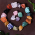 1 lb Bulk Assorted Stones - Large 1" Natural Raw Stones Crystal for Tumbling, Decoration, Polishing