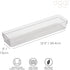 Oggi Clear Drawer Organizer - 3" X 12.5" - Ideal for Organizing Kitchen Drawers, Office, Desk, Silverware, Kitchen Utensils, Cosmetics and Bathrooms by Oggi