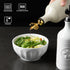 16 Oz 1 Pack(Beige, Sweejar Ceramic Olive Oil Dispenser Bottle, Oil Dispenser for Kitchen with Gravity Spout, Relief