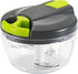 Multi-Function Manual Food Chopper & Processor, Vegetable Shredder & Garlic Press, Ideal for Onions, Peppers & Fruits