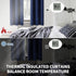 BGment Short Curtains 30 Inches Length, Rod Pocket Half Window Drapes for Kitchen, Navy Blue, 2 Panels
