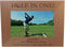 Personalized Hole-In-One Golf Laser Engraved Solid Natural Alder Wood Golfing Tabletop/Hanging Picture Frame (4x6-inch)
