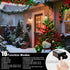 66ft 200 16 LAMPHOME Christmas Decorative Mini Lights, LED Green Wire Fairy Starry String Lights Plug in, Lighting