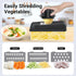 SpaceHacks 12-in-1 7 Vegetable Chopper, Kitchen Gadgets with Blades, Veggie, Food, Onion Chopper, Cucumber Slicer
