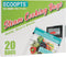 20 Microwave Steamer Bags for Vegetables, Potatoes, and Meat - Steam Cooking Bags (1)