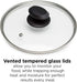 Ecolution Artistry Nonstick Sauce Pan, 2-Quart, Black, Easy to Clean, Dishwasher Safe