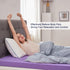 SINWEEK 1.5 Inch Gel Memory Foam Mattress Topper, Ventilated Soft Bed Topper, Twin Size, CertiPUR-US Certified, Purple