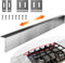 15.7" - 28" Stainless Steel Stove Gap Filler, Slide-in Range Rear Filler Kit, Backsplash for Most Brand Kitchen Stoves