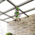 GTIDEA Artificial Vines - 2pcs 15Feet Morning Glory Hanging Plants, Silk Garland for Home Garden Decor