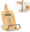 Nana Gifts: Foldable Cookbook Stand for Grandma, Unique Cooking Recipe Stand for Kitchen Counter from Grandkids