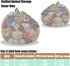 Stuffed Animal Storage Bean Bag Chair Cover (No Filler) Washable Ultra Soft Corduroy Cover for Organizing Plush Toys