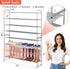 4 Closet Closet 30 MISSLO Tier Long Shoe Organizer for Shoe Rack for Bedroom Floor Shoe Shelf for Entryway Storage