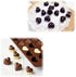 homEdge 15-Cavity Dimpled Heart Shape Chocolate Mold, Silicone for Gummy and Candy