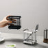 Stainless Steel Kitchen Utensil Holder, Countertop Drying Caddy, Rust-Proof Cutlery Drainer for Kitchen Utensils